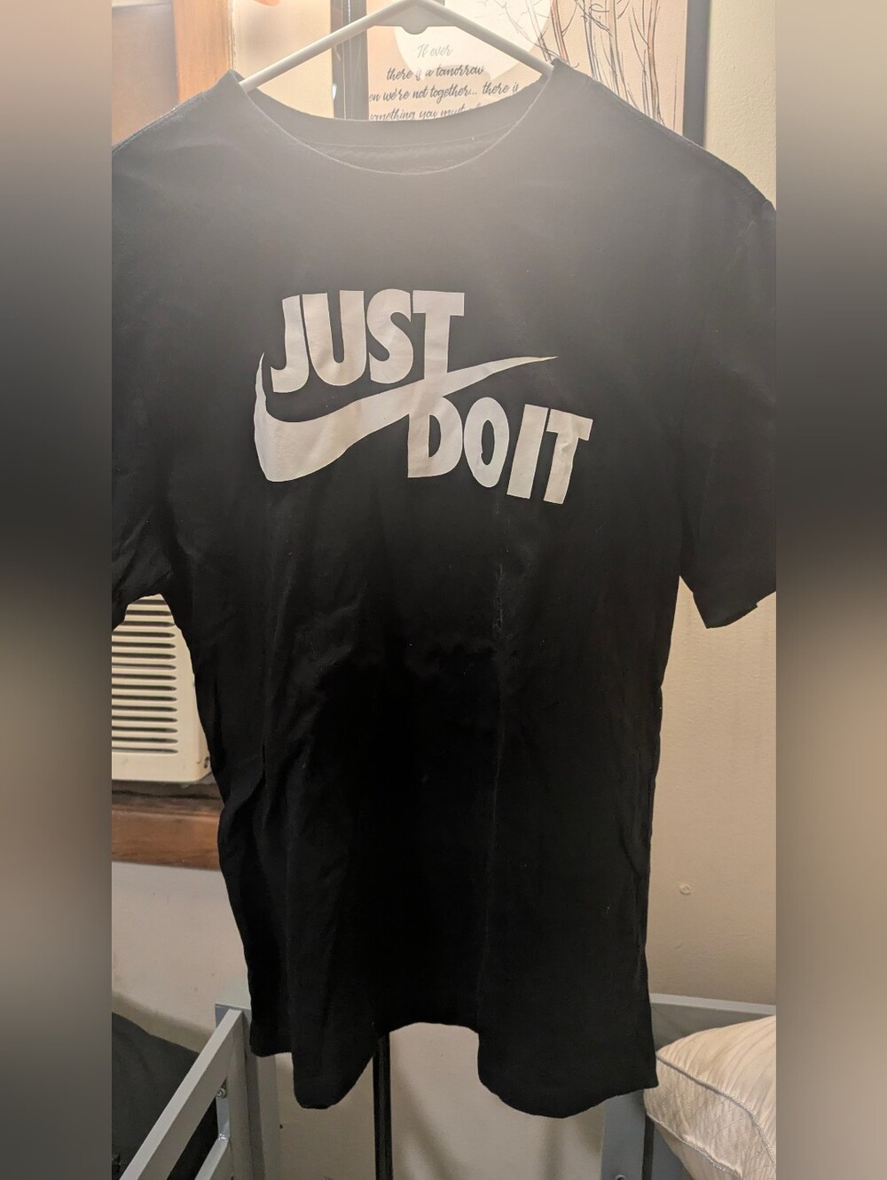 Nike "Just Do It" Black Graphic Tee